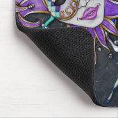 Jester-maskers voor comedy/tragedie muismat (Hoek)