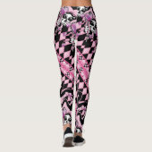 Jester of Hearts Skull Leggings (Achterkant)