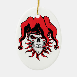 Jester of Love Keramisch Ornament