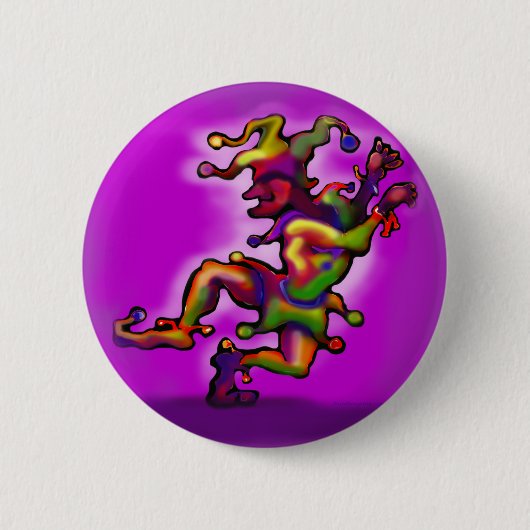 Jester Ronde Button 5,7 Cm (Voorkant)
