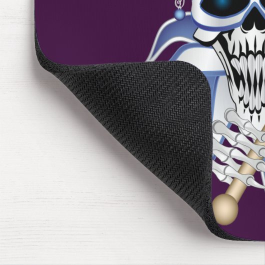 Jester Skull Muismat (Hoek)