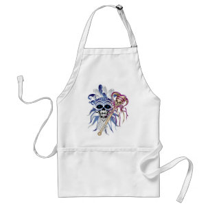Jester Skull Standaard Schort
