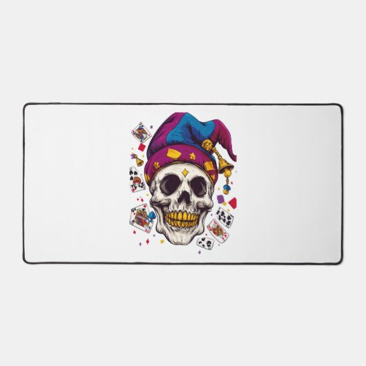 Jester Skull Trickster Bureaumat (Voorkant)