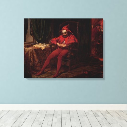 Jester Stanczyk Jan Matejko Kunst Canvas Afdruk (Insitu (Houten vloer))
