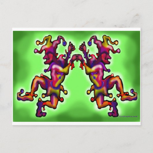Jesters Briefkaart (Voorkant)