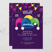 Jester's Pet Invitation Kaart (Voorkant / Achterkant)