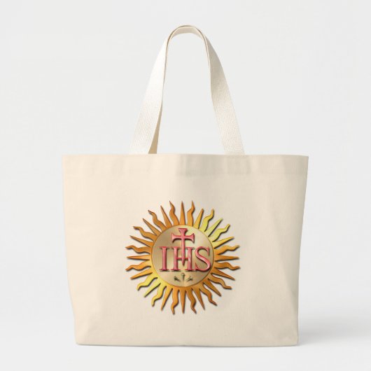 Jesuit Seal Grote Tote Bag (Voorkant)