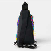 JESUS - 4 Square Sling Bag (Achterkant)