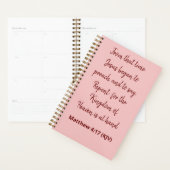 Jésus A Commencé À Prêcher - La Bible Verse Élégan (Devant avec enveloppe)