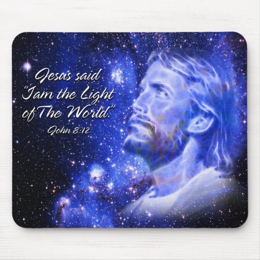 Jésus a dit " Je suis... Tapis de souris (Devant)