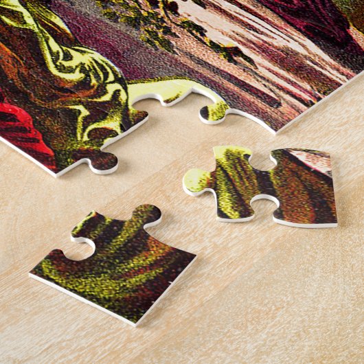 Jésus à la conception de puzzle de Gethsemane (Côté)