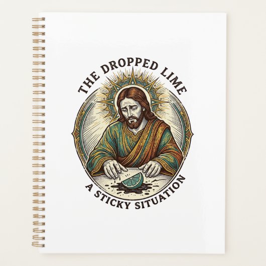 Jésus a laissé tomber un coin de citron vert sur l (Devant)