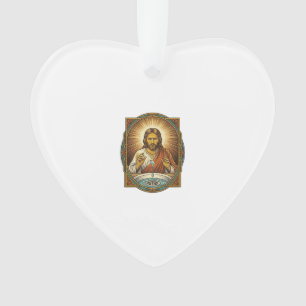 Jésus a laissé tomber une lentille de contact dans