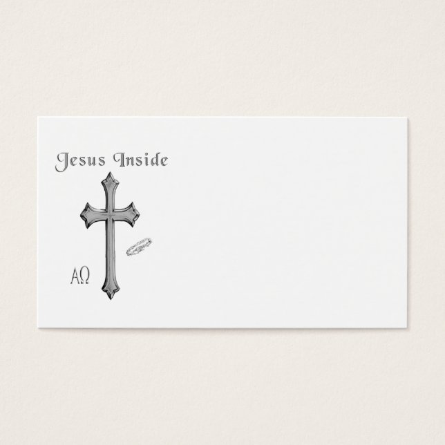 Jésus à l'intérieur (Devant)