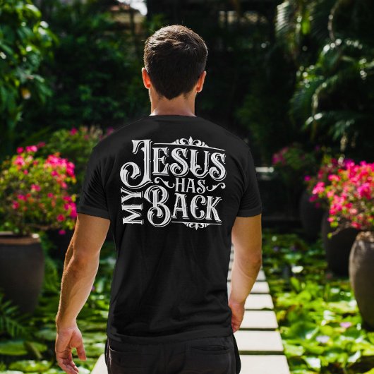 Jésus A Mon T-Shirt Dos