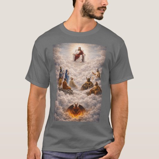 Jesus above all gods T-Shirt (Devant)