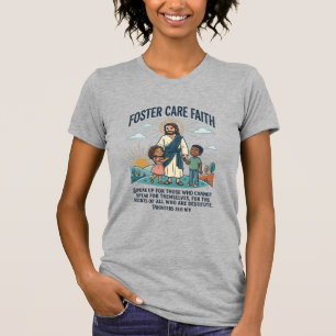 Jesus Adoptie Pleegzorg Grafische T-Shirt Christel