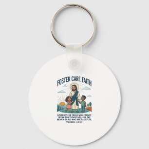 Jesus Adoptie Pleegzorg Grafische T-shirt Christel Sleutelhanger