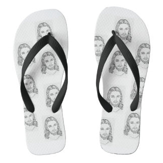 Jesus afbeelding teenslippers