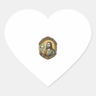 Jesus Afkeurknop Sociale Media Hater Troll Humor Hart Sticker