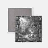 Jésus Agonie Dans Le Jardin Magnet Religieux (Recto/Verso)