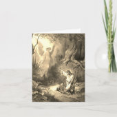 Jesus Agony Dans La Carte Art Jardin (Devant)
