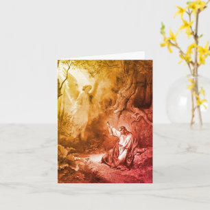 Jesus Agony Dans La Carte Art Jardin