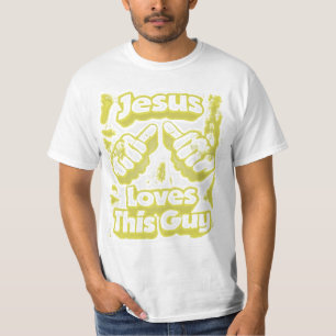 Jésus aime ce T-shirt de type