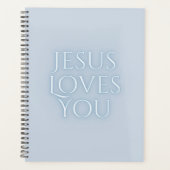 Jésus aime la typographie chrétienne Design (Devant)