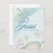 Jésus aime ta carte (Devant / Derrière)