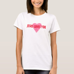 JÉSUS AIME VOUS T T-Shirt de base pour femmes