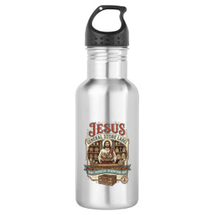 Jesus Algemene Winkel Label Jesus Algemene Winkel Waterfles