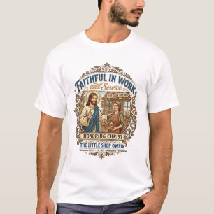 Jesus Ambacht Verkoper Etsy Maker T-shirt Gebedsge