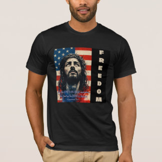 Jesus Amerikaanse vlag T-shirt | 2 Korintiërs 13:7