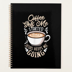 Jésus amour Le café me fait démarrer Jésus m