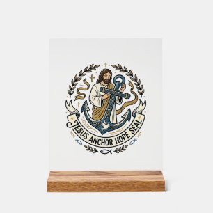 Jésus Ancre Espoir Scellé Jésus Ancre Espoir Scell