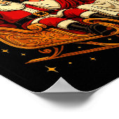 Jesus And Santa The Boys Are Back In Town Funny Ch Poster (Hoek)