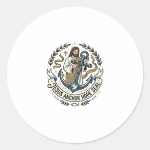 Jesus Anker Hoop Zegel Jesus Anker Hoop Zegel Chri