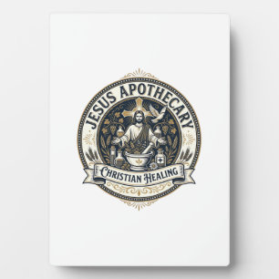 Jesus Apotheek Christelijke Genezing Jezus Apothee Fotoplaat