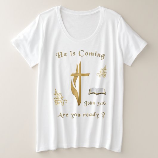 Jésus arrive (Design devant)