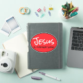 Jésus arrive bientôt Autocollant vinyle sur mesure (Couverture iPad)