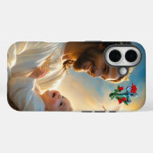 Jesus Art Case-Mate iPhone Case (Achterkant (horizontaal))