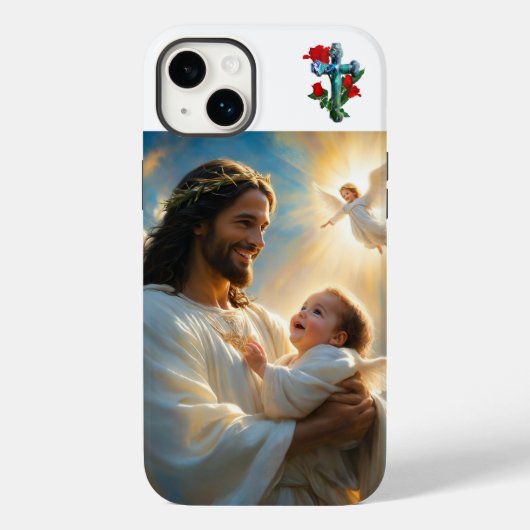 Jesus Art Case-Mate iPhone Case (Achterkant)