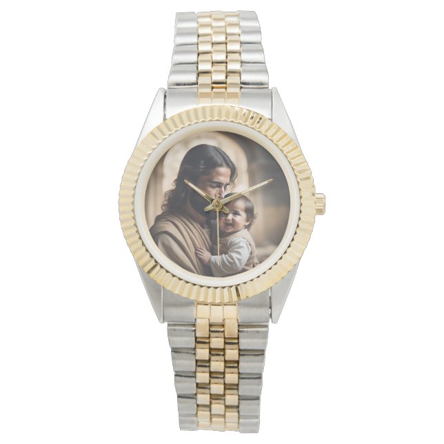 Jesus Art Horloge (Voorkant)