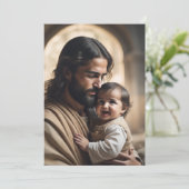 Jesus Art Kaart (Staand voorkant)