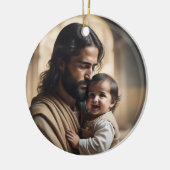 Jesus Art Keramisch Ornament (Links)