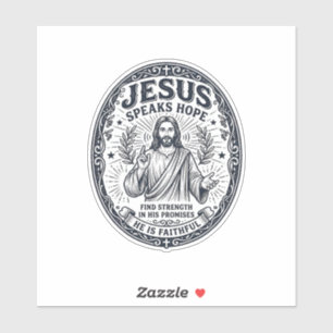 Jesus ASL Dove Gemeenschap Inclusie T-shirt Christ Sticker