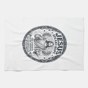 Jesus ASL Dove Gemeenschap Inclusie T-shirt Christ Theedoek