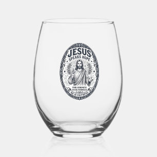 Jesus ASL Dove Gemeenschap Inclusie T-shirt Christ Wijnglas Zonder Voet