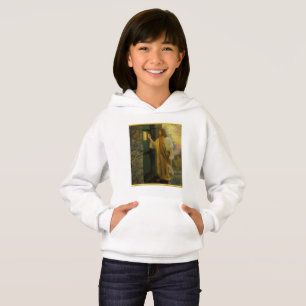 Jesus At Your Door avec un dessin en feuille d'or